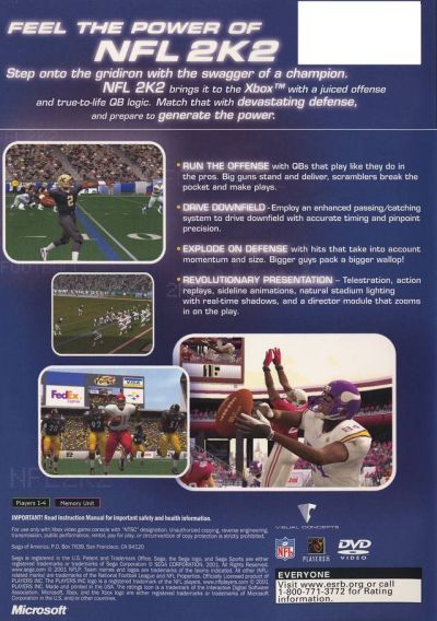 NFL 2K2 (USA)